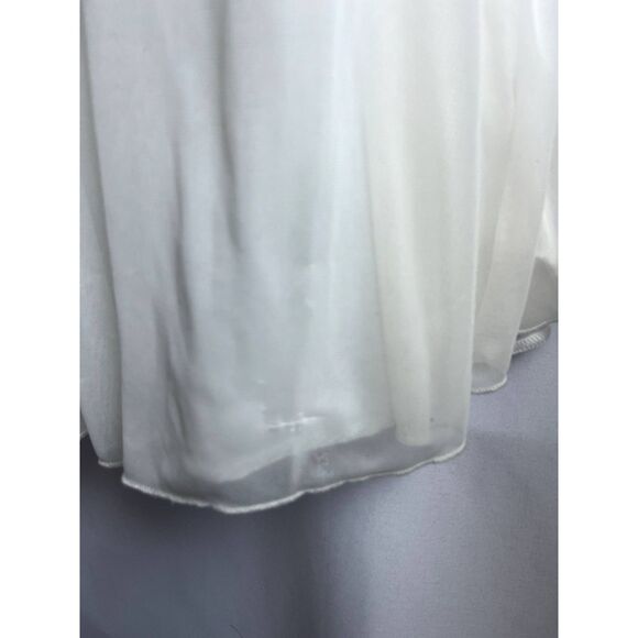 Trixxi White Flowy Boho Romantic Fit n Flare Dress Plus Size 2X Bow Formal Cute - Picture 12 of 12